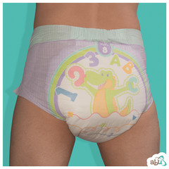 ABUniverse AlphaGatorZ Diapers (Pack of 10 or Case of 40) ABDL