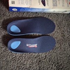 Powerstep ProTech Control Pro Full Length Orthotic Insole Size m 5-5.5,w7-7.5