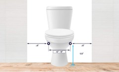 KMINA – Toilet Safety Rails for Seniors (330 lbs), Toilet Safety Frame with
