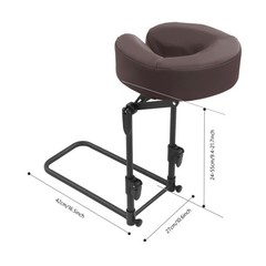 Massage Headrest Massager Face Down Pillow Head Cradle&Face Rest Support Cushion
