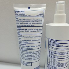 2 Ca-Rezz Skin care Norisc Cream 9.7 oz + 2 Incontinent Wash 16 Oz Exp 11/2026