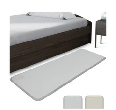 Vive Fall Mat 72″ X 24″ Bedside Fall Safety Protection Beveled Mat Beige NEW