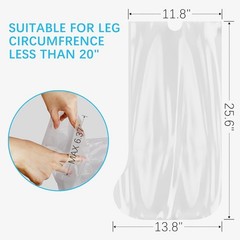 Watertight Universal Cast Cover for Shower – Comfortable & Reusable Protection