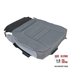 Driver Side Bottom Cloth Seat Cover Gray Replacement for R-a-m 2500 3500 2006