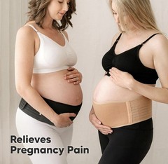 KeaBabies Ease Maternity Support Belt M/L Breathable Stretchable Beige