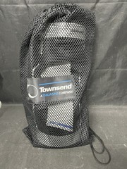 Townsend Rebel Reliever Adjustable Straps Knee Brace Black Right