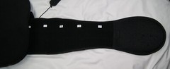 dr medical back brace bb-157 universal adjustable hook and loop closure