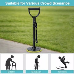 Adjustable Standing Aid Mobility Tool for Elderly Help Senior Get Up From Floor