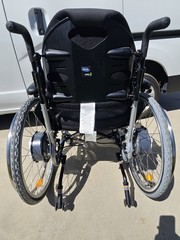 NICE- Invacare X4 Wheelchair W/ Alber E 35 E-Fix Power Assist Wheels 18″x18″