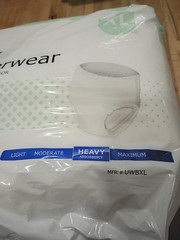 McKesson UWBXL Unisex Adult’s Disposable Underwear, Size XL – White