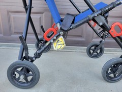 Convaid Cruiser 16” Special Needs Stroller Wheelchair Blue READ DESCRIPTION