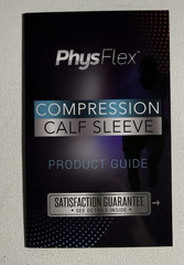 Calf Compression Sleeves for Men and Women – 1 Pair/Black/Large