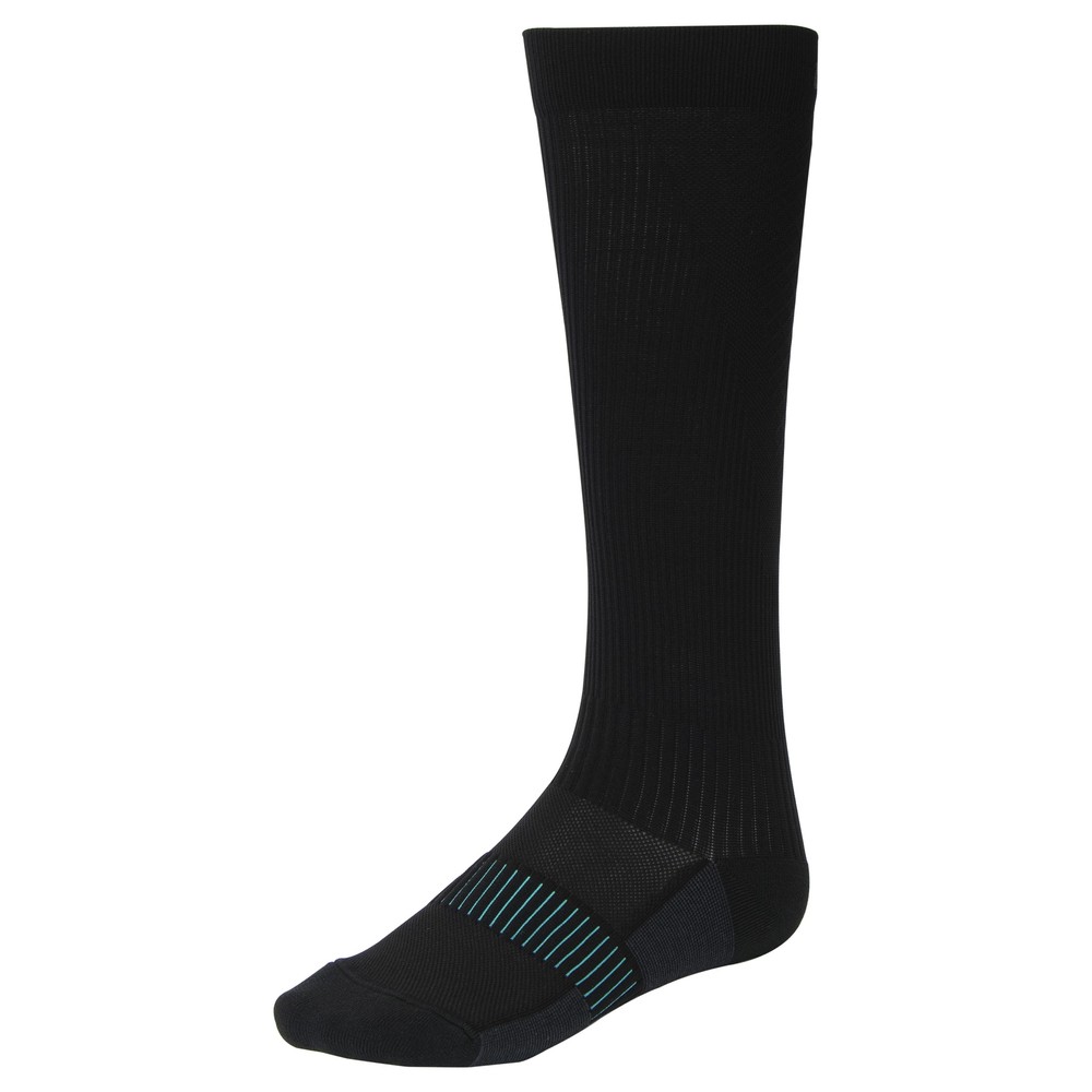 Copper Fit ICE Menthol Infused Black Compression Socks, Small/Medium
