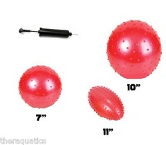 Medium Soft Spiky Bump Balls Sensory Toy Toss Catch Hand KIT Autism ASD Fidget