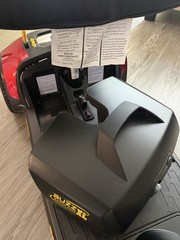 Golden Buzzaround XL 3-Wheel Mobility Scooter 18mi 375lb Storage Red/Black