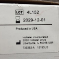 New Image Drainable 12″L 2pc System Colostomy Pouch 12 Inch Length 18193 10 Ct