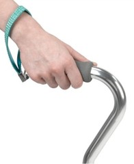 Drive Medical Bling Walking Cane Wrist Strap Teal Sparkle Crystal Universal