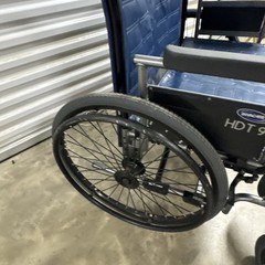 Invacare topaz 9000 700 pounds capacity folding wheelchair 30″ seat