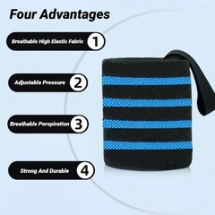 Adjustable Wrist Support Brace Wrap Strap for Weight Lifting Gym Sports Guard