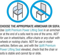Upeasy Seat Assist Plus: Portable Chair Lift for Seniors – Up to 340 lbs Support