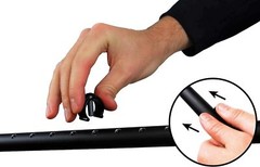 Forearm Crutches for Adults (X2 Units, Open Cuff), Adult Crutches Adjustable wit