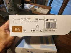 40 ConvaTec 401533 Natura® Urostomy Pouch Exp 2027