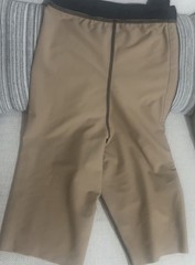 Marena Recovery Compression Pants Beige Hook & Eye Closure