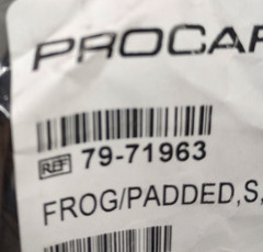 (2 Pack) ProCare 79-71963 -Splint Protective Frog Adult Finger 2.25×2.75″ Size S