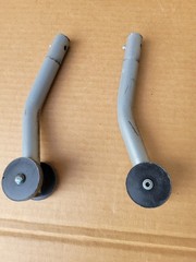 NEW convaid Rodep 16 anti-tip attachment parts Willie bar anti tips wheels tip