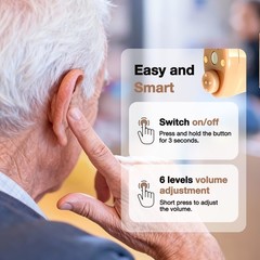 New Hearing aids Smart Advanced hearing loss help Professional CIC for elderly