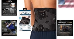 Copper-Infused Back Brace for Sciatica & Arthritis Relief