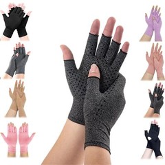1/2 Pairs Copper Arthritis Compression Gloves Hand Support Joint Pain Relief