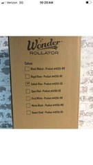 NEW – Stander Wonder Able Life Foldable Rollator Walker Cobalt Blue 4250-CB