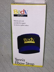 3in x 12in Body Sport Tennis Elbow Strap Last Up To 10,000 Closures BDS200