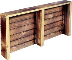 Solid Wood IndoorOutdoor 3 12 High Riser Step NonSlip All Weather Top