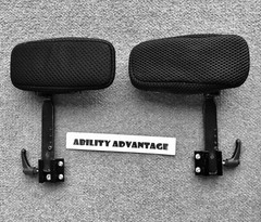NEW: Permobil Unitrack Backpack Medical Necessities / Bag Hook Pair, Hardware.