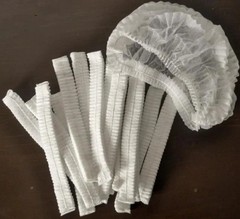 Disposable Honeycomb Nylon Hair Net | Breathable | 100 Count WHITE I SPA Kitchen