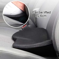 Memory Foam Car Seat Cushion – Ergonomic Seat Pad for Driving & Back Pain Relief