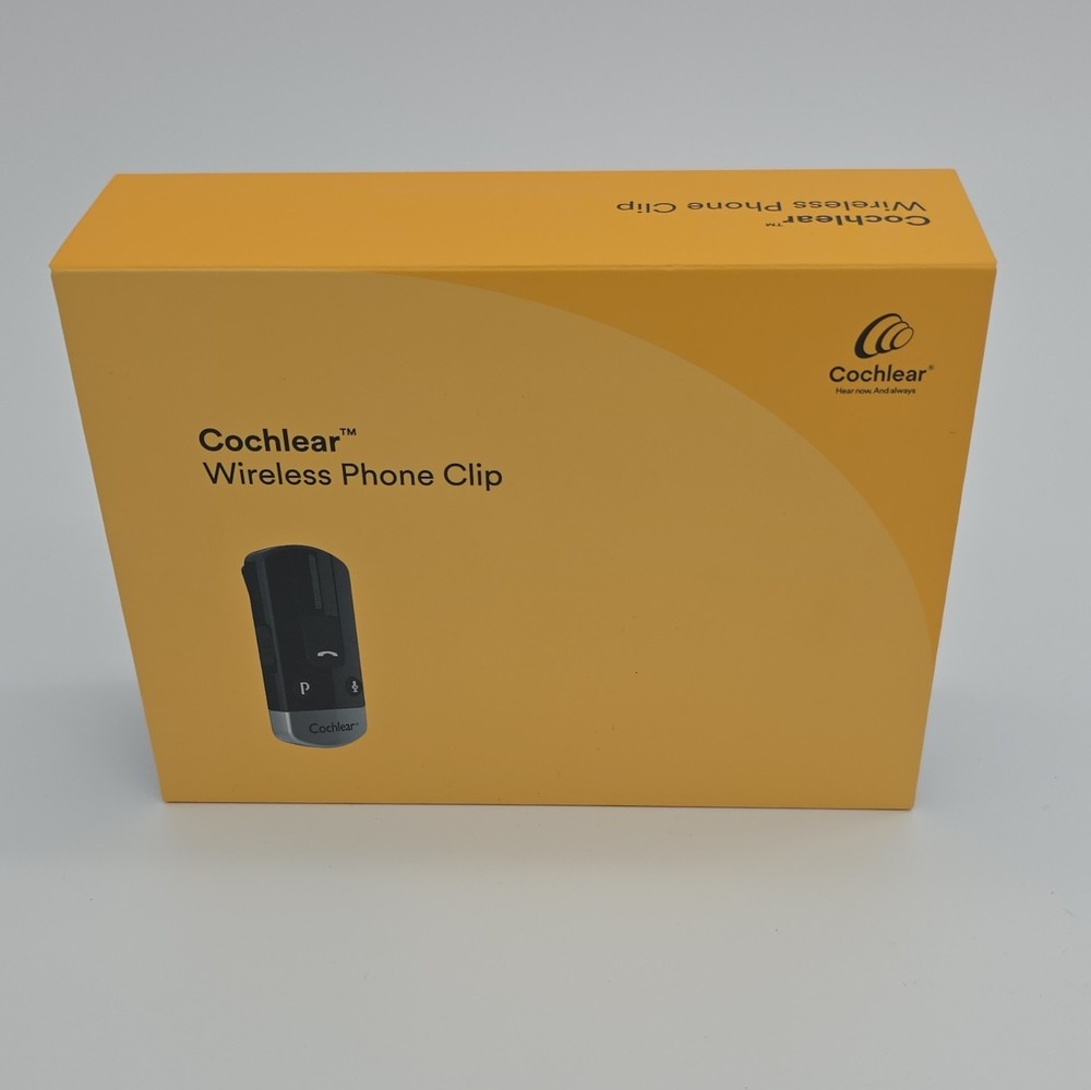 Cochlear Wireless Phone Clip Bluetooth Hearing Aid Accessory, Black MPN 94105