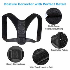 Adjustable Posture Corrector Back Shoulder Support Correct Unisex Men/Women/Kids