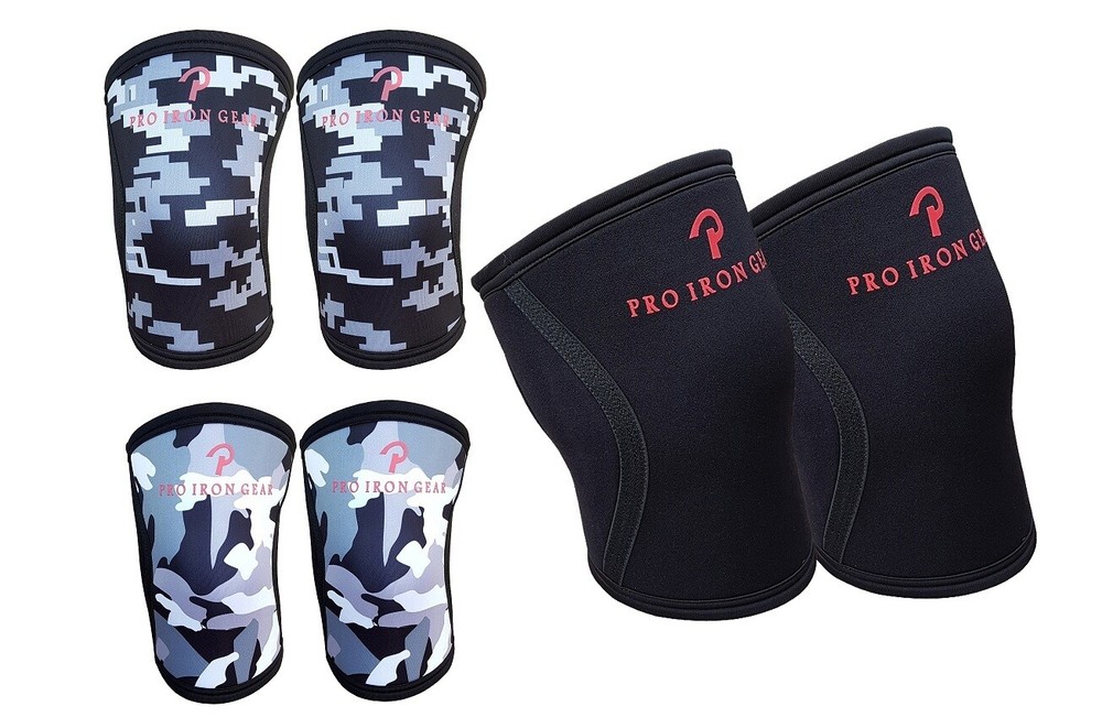 Knee Sleeves Support Crossfit Weight Lifting Brace (5mm)