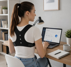 Posture Corrector for Men & Women Back Brace Adjustable Shoulder Support Pain