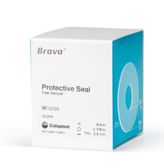 10 Coloplast 12035 Brava Protective Seal 3/4″ Opening 1-7/8″ Ring Exp. 2027-28