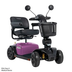 Pride Victory® 10 Platinum- SC710PLA- 4-Wheel EZ Turn Full Size Mobility Scooter