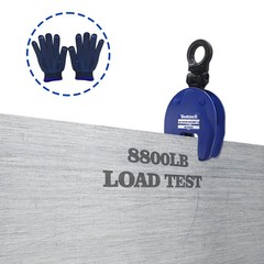 TOUGHER Vertical Plate Clamp, 2200lbs/1T Lifting Clamp 2200lb/1T, Blue