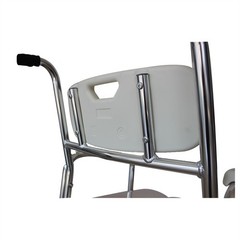 Multifunction Heavy Duty Commode Chair with Memory Foam Cushion Adult Bathroom