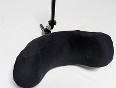 Whitmyer Sunrise Medical Plush Headrest & Linx Mounting Bracket Power Wheelchair