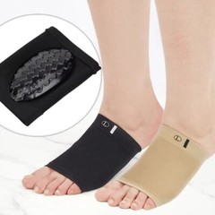 2*Arch Support Gel Pad Compression Support Sleeves Foot Relief Plantar Fasciitis