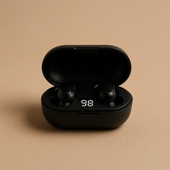 CH-F331 Bluetooth In-Ear Hearing Headphone TWS Magnetic Charging LED Case