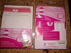 Lady Protective Panties Bladder Control Incontinence Virgin Cotton SPC Washable